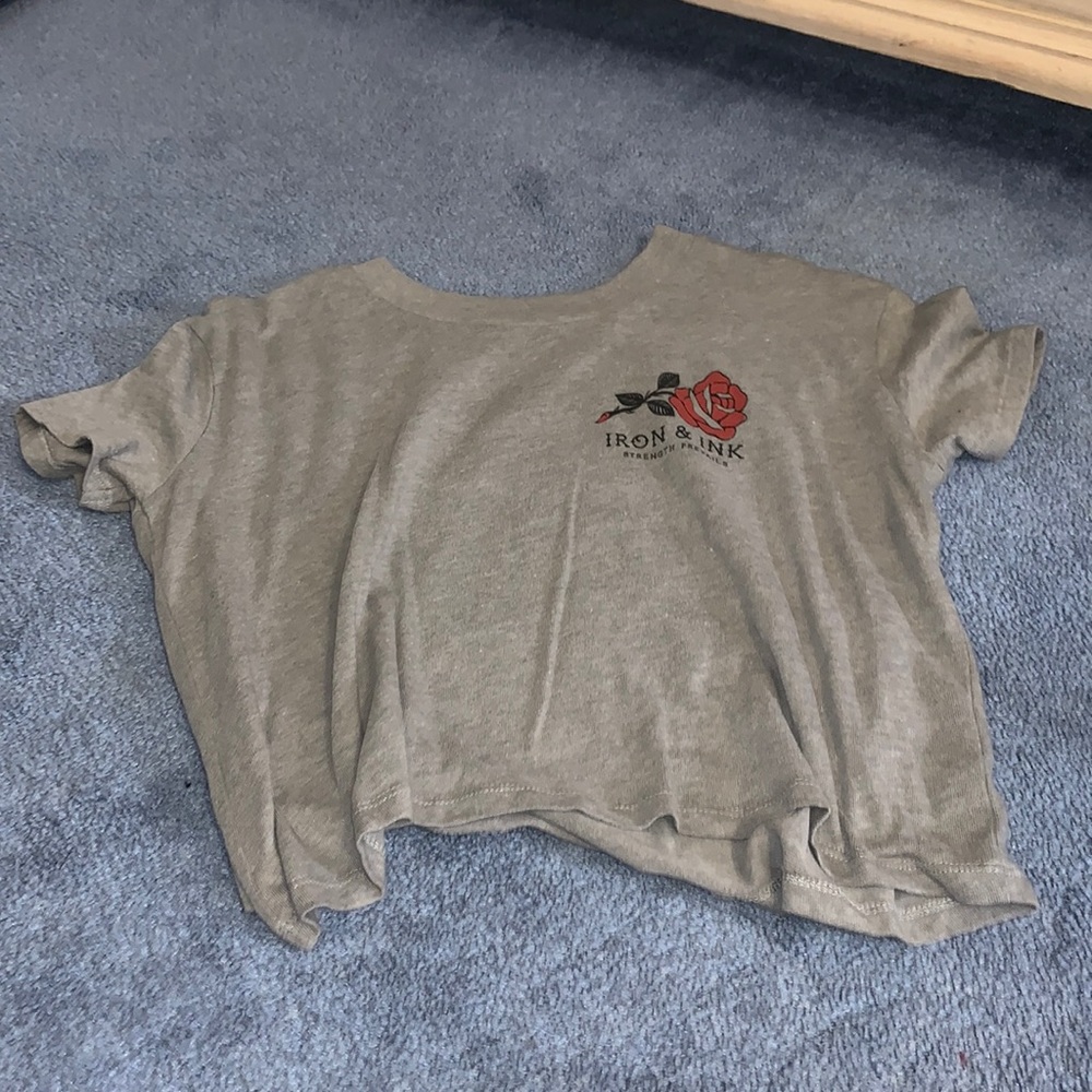 Iron and Ink Fitness Crop